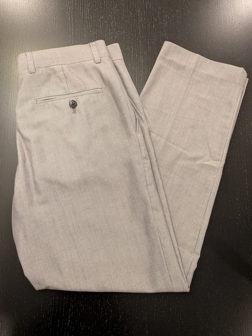 Men's Gray Dress Pants - Classic Tailored Fit